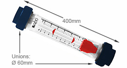 flow rate indicator IDP 100